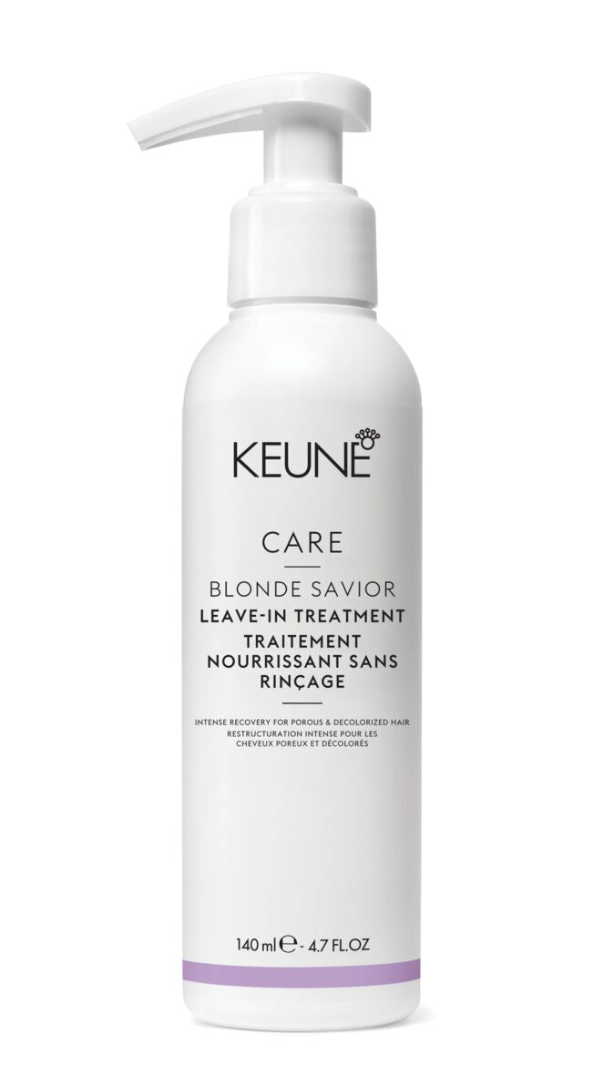 Krēms balinātu matu atjaunošanai Keune Care Blonde Savior Leave-in Treatment 140ml