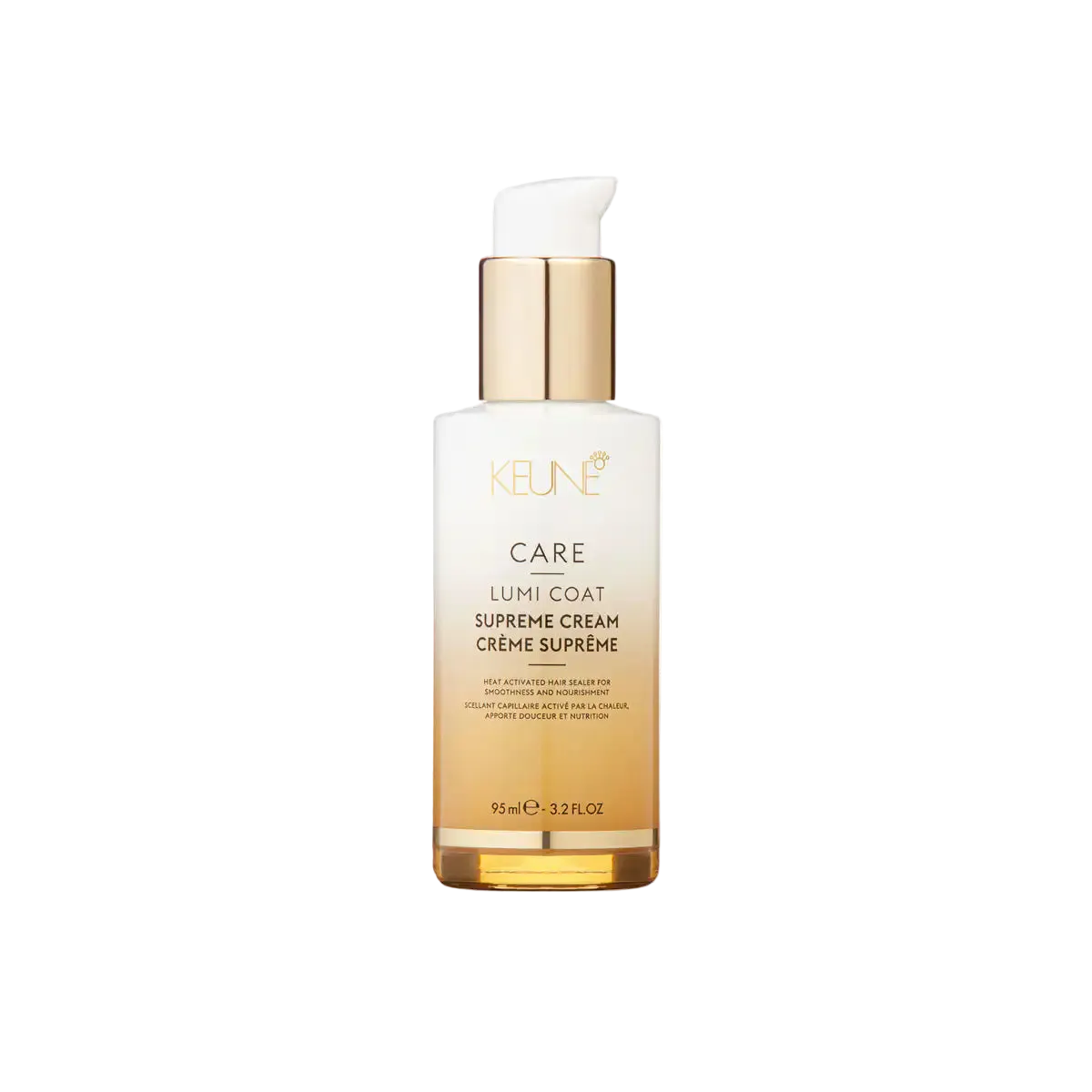 Hair nourishing and smoothing cream Keune Lumi Coat Supreme Creme 95ml