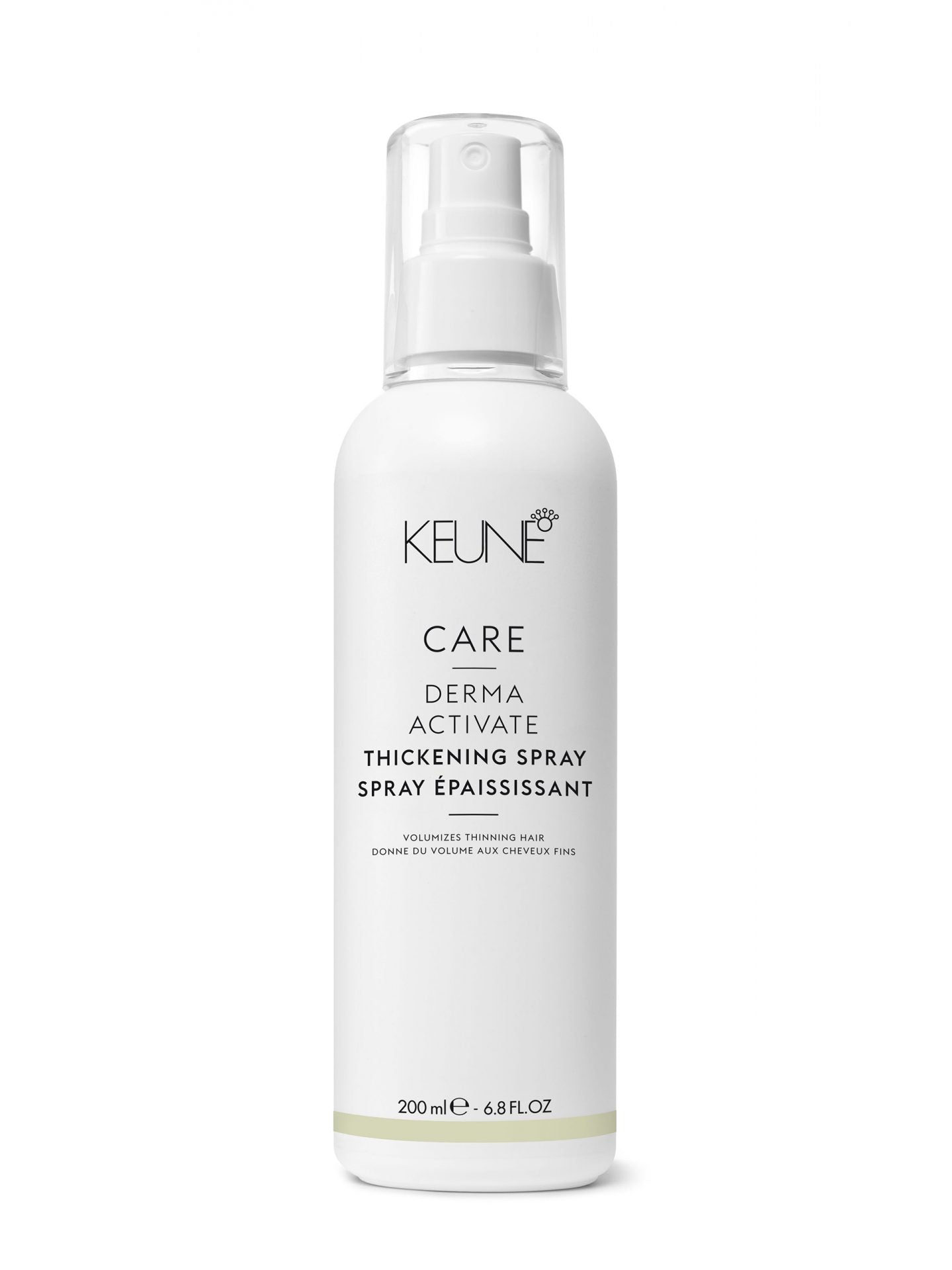 Sprejs smalkiem matiem Keune Care Derma Activate Thickening Spray 200ml